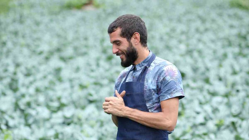 José Ragazzi Chef del Restaurante Tierra