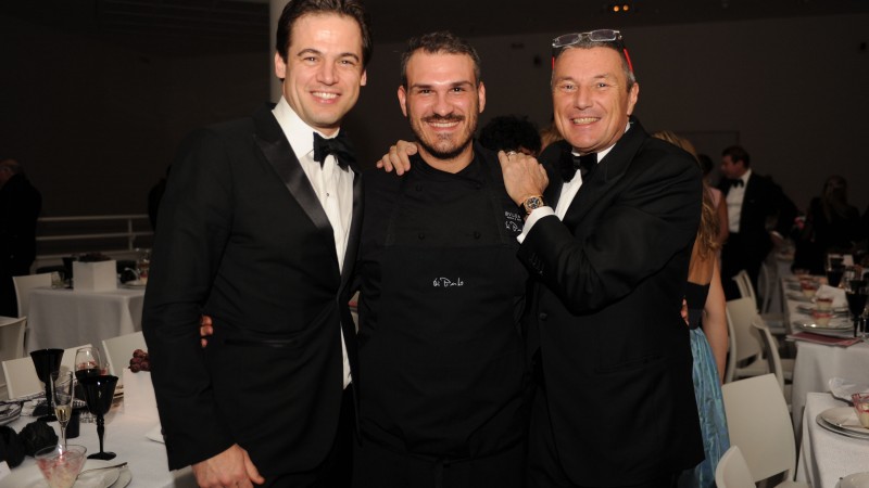 Daniel Paltridge, Chef Roberto Di Pinto y Jean Christophe Babin