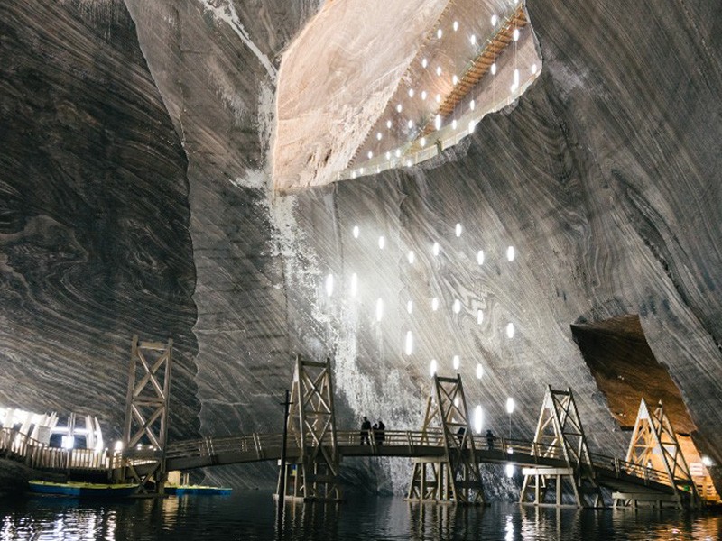 Salina Turda, Rumania / Foto: John Seymour