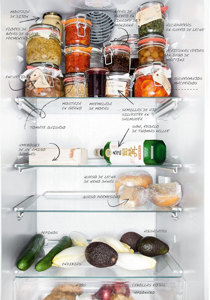 Inside Chef's Fridges / Chef Bo Bech / Imagen Taschen