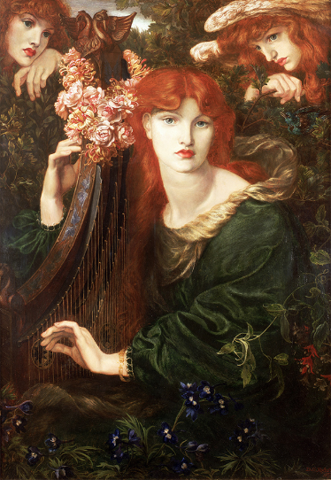 La Ghirlandata, 1873 by Dante Gabriel Rossetti